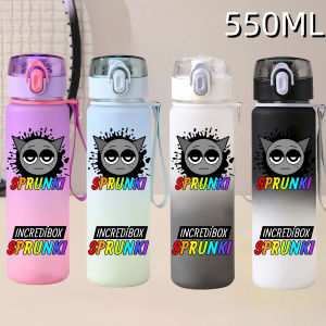 550ML Sprunki Sports Water Cup Portable Fitness Drink Bottle Kettle Outdoor Travel Office Jugs Shaker Drink Bottle Game Gifts