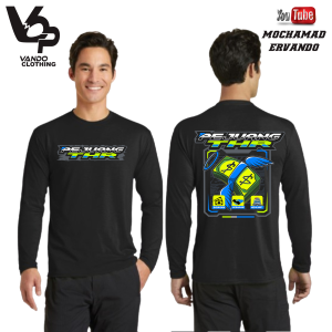 Vando Kaos Lebaran Pejuang THR Idul Fitri Lengan Panjang Cotton Combed 30s