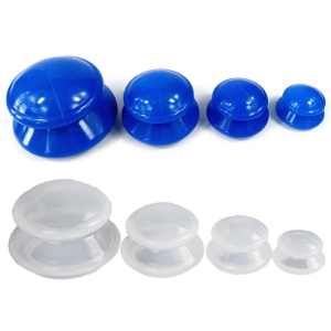 Cốc mát xa bằng silicon masajeador hút chân không Bộ tách anticellulite Jar mô sâu cho Phễu mát xa mặt thư giãn cơ thể