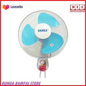 Sanex Wall Fan Jumbo 18 Inch FW 1878 Baling Baling Besi-Angin super BISA PILIH VARIAN 16 INCH