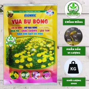 (Gói 50gr) Phân Bón Vi Lượng VUA BỰ BÔNG- SIêu bự bông đẹp màu sáng bông