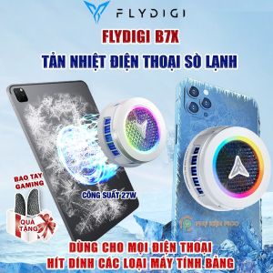 Quạt tản nhiệt điện thoại máy tính bảng sò lạnh Redmagic VC Cooler 5 Pro / Black Shark Funcooler 4 Pro / Flydigi B8X