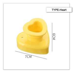 Cetakan Kue Donat Donut Bulat Plastik Maker Baking Tools Love Heart / Shaped Plum Bunga