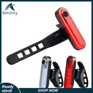 Aminiry[Love sports] Bike Tail Light Waterproof Riding Front Rear Light LED USB Rechargeable MTB Bike Headlight Cycling Tail Lamp Bicycle Lantern