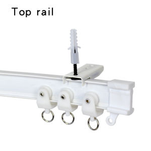 3M Flexible Ceiling Mounted Curtain Track Rail For Straight Silent Curtain Track Bendable Track Balcony Bay Window Track U Type L Type Z Type DIY Soft Track for Bedroom Living Room Balcony Truck