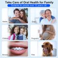 Plaque Remover for Teeth, Tartar Remover for Teeth Cleaning with 4 Replaceable Heads and 3 Adjustable Modes, Rechargeable Teeth Cleaning Plaque Remover for Home. 