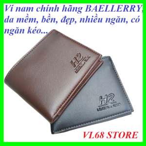 [SIÊU HOT] Ví nam đẹp da mềm nhiều ngăn ví nam có ngăn kéo bóp tiền nam ví nam ngang - VL68 STORE
