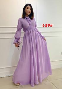 Gamis muslim polos ceruty / Dress maxi babydoll fashion 639# Mydresscollection