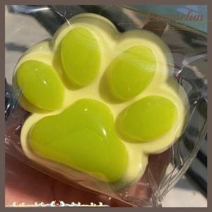 [Carmelun] Soft Sticky Texture Silicone Green Grape Cat Paws Toys Slow Rebound Decompression Toy Reduce Stress Kids Toys Gifts