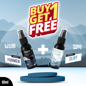 Buy 1 Get 1 Free TOSCA Natural Deodorant Spray 60ml Deo Fresh Man Deodorant Tawas Pria Alami Non Alkohol