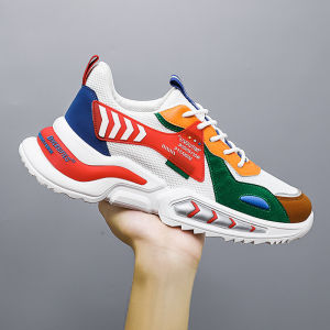 Cross-border foreign trade 2023 New Casual Sneaker Running Shoes Dad Shoes Breathable Color Mens Fashion Shoes ☺1130