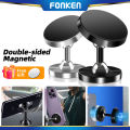 FONKEN Double-Sided Magnetic Car Phone Holder Mobile Phone Holder Stand In Car Universal Dashboard Magnet Holder For i-Phone 14 Pro Max Huawei. 