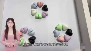New Heart-Shaped Desktop Cable Organizer Self-Adhesive Network Cable Computer Mouse Headphone Cable Winder Combination Storage