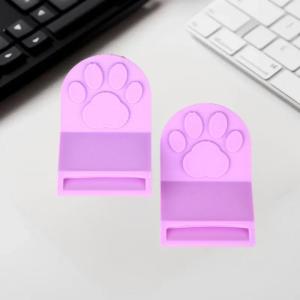 BJ🔩🔧🔗 2Pcs Mèo Thực Phẩm Có Thể Mở Pet Mèo Cog Thực Phẩm Mở Chai Xách Tay Non-Slip Dễ Dàng Grip Easyclean Vật Liệu Nhà Bếp Công Cụ