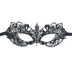 NUOR เป็นรูกลวง ไนท์คลับกลางคืน สำหรับเด็กผู้หญิง แฟนซี คอสเพลย์พรอมพร็อพ คาร์นิวัล แสดงในการแสดง ชุดคอสตูม อุปกรณ์ฮาโลวีน มาส์กหน้า เต้นรำ เวนิส อุปกรณ์ปาร์ตี้ปาร์ตี้ ปักลูกไม้