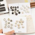 Mini Bross 10 Pcs Pin Baju Hijab Dagu Klip Kecil Aksesoris Fashion Wanita Korea. 