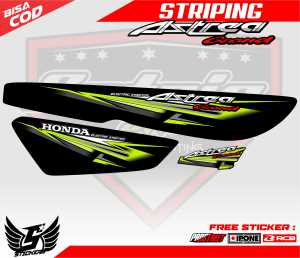 STRIPING VARIASI HONDA ASTREA GRAND / STIKER LIST MOTOR ASTREA GRAND