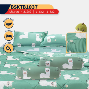 Bedcover 1 Set Lengkap Sarung Bantal Guling Selimut Bedcover Selimut Atau Bed Cover Double Single Ukuran 200x120/160/180