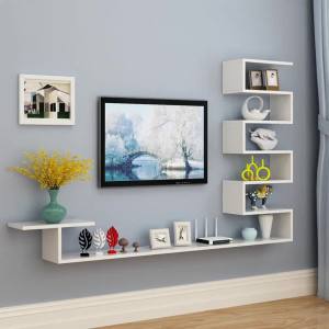 Internet Celebrity Hanging TV Cabinet Wall-Mounted TV Wall Cupboard Closet Hanging TV Cabinet Hanging Living Room TV Stand