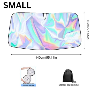 Foldable Sunshade For Car Window Reflective Automotive Window Sunshades Front For All Model Car
