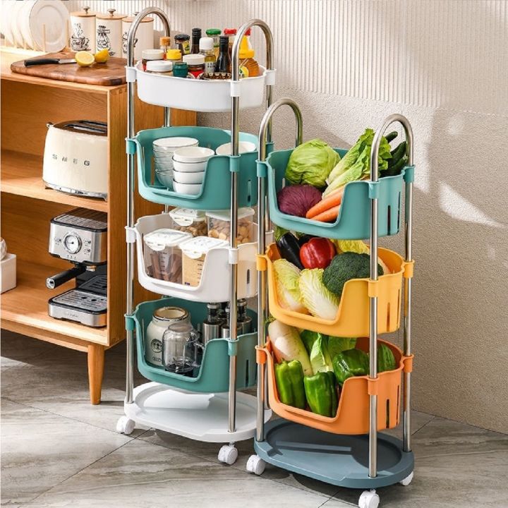 Kệ nhựa đựng đồ thông minh-đa chức năng khung inox hàng cao cấp | Lazada.vn