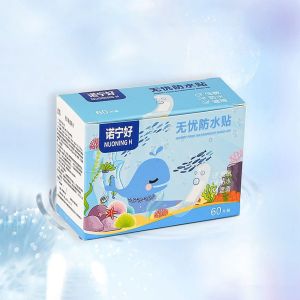 LD-C1364 Plester Transparan Penutup Luka Anti Air Hansaplas Waterproof Pelindung Bakteri P3K Perban