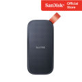 SanDisk Portable SSD, SDSSDE30 2TB, USB 3.2 Gen 2, Type C to A cable, Read speed up to 800MB/s, 2m drop protection (SDSSDE30-2T00-G26). 