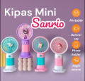 (Bisa COD) - Kipas Angin Mini Portable USB Sanrio angine nya kencang. 