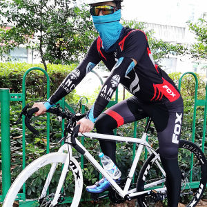 LAYOTO-FOX Jersey Bersepeda untuk Pria Stok Tersedia Inti Lengan Pendek Jersey Sepeda BRAVET Pria Baju Bersepeda Lengan Pendek untuk Pria