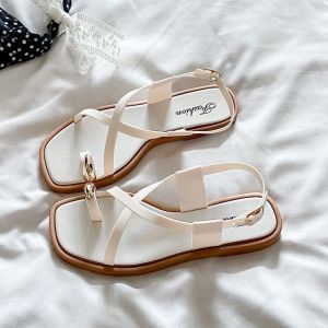 [Free Shipping] Vacation Style!WomenS Flat Sandals Perfect For Summer Wear Versatile For Outdoor Use Ideal For The Beach And In A Roman Style