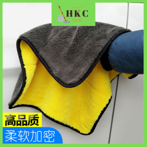 EXTRA THICK Microfiber Car Clean Towel High Water Absorption Wash Cloth Kain Pembersih Kereta