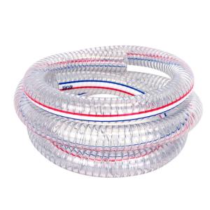 High Pressure Steel Wire Hose Flexible Transparent Pumping Steel Wire Hose