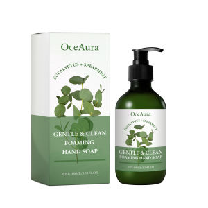 alovera gel original /OceAura Eucalyptus Mint Hand Soap Gentle Cleansing for Hands Decontamination Moisturizing Moisturizing Skin Cleansing