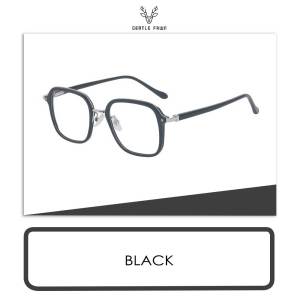 Gentle Fawn Kacamata Antiradiasi Blueray Bentuk Kotak Bahan Titanium Ringan Bisa Minus Photocromic Bluecromic 8033