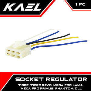 Socket Regulator Phantom & Tiger Lama New Revo Revolution & Mega Pro Lama & Mega Pro New Primus Soket Songket Kiprok Fitting 5 Kabel Kaki Pin