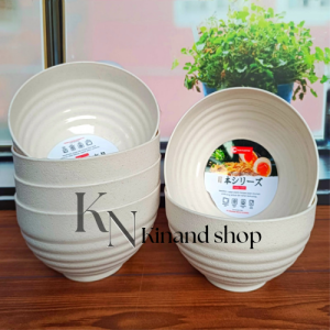 6 PCS MANGKUK RAMEN BULAT 7 INCH MODEL DOP TERLARIS