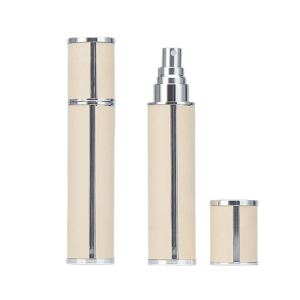SPDD 10ml Perfume Bottle Empty PU Leather Cosmetic Container Portable Leak-proof Ultra-fine Mist Fragrance Container for Woman