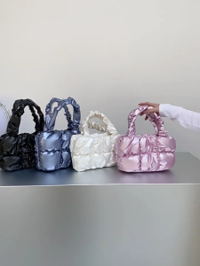 Womens Large Capacity Shoulder Bag Solid Color Commuting Bag Fashion Handbags All-Matching Shopping Bag Top Handle Bag