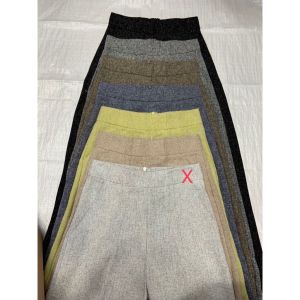 Sale !! SL053 ขากระบอกเล็กผ้าทวิตซิปซ่อนด้านหลัง กางเกงขายาวแฟชั่น เอวสูง ขากระบอกเล็กผ้าทวิตซิปซ่อนด้านหลังทรงสวยมากๆ