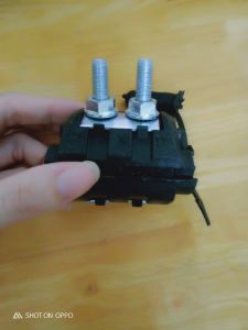 Ghíp nối cáp nhựa 1 - 2 Bulong | Dùng cho dây 25-95mm2 | Màu đen | Lakisan