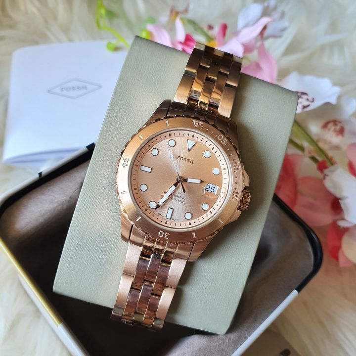 Fossil Women's Fb-01 ES4748 Rose-Gold Stainless-Steel Japanese Quartz  Fashion Watch :SKB07Z4653KB:importshop-sk - 通販 - Yahoo!ショッピング - 腕時計、アクセサリー