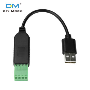 diymore USB to RS485 Serial Converter Communication Module Ch340 Chip Plc Serial Port Io Module