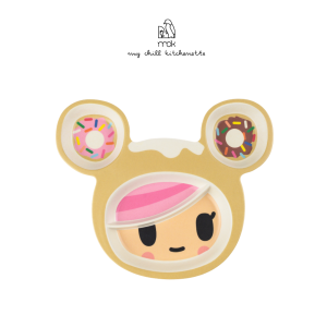 Tokidoki x MCK Bamboo Fibre Plate - Donutella | | Donutella Series 3 | Food safe BPA FREE | Super Durable | Ecofriendly| exclusively by My Chill Kitchenette