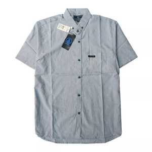 hem pria lengan pendek || kemeja polos warna casual