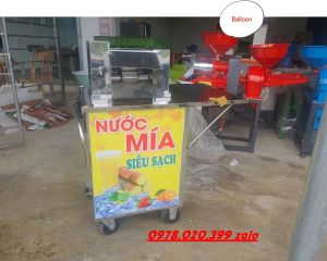 Máy ép nước mía chỉ cần ép một lần là sạch bã