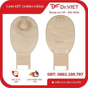10 Túi Hậu Môn Nhân Tạo B.Braun 2 Mảnh Khóa Cuộn Flexima 3S 65mm - Chống Rò Rỉ & Xả Chất Thải Tiện Lợi - 10 túi