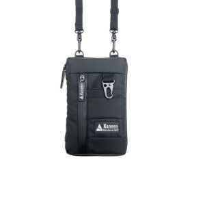 Vino Kaneen - Tas Hp Pria Wanita Hitam Waterproof Dompet Kartu dan Uang