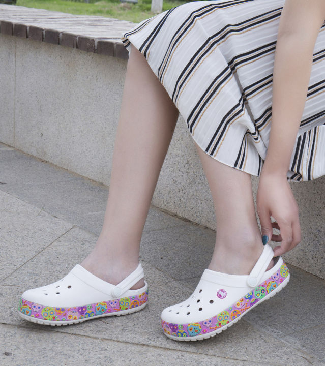 Crocs Slip Ons for woman sandals with ECO Bag and free socks