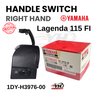 100% ORIGINAL YAMAHA HANDLE SWITCH RIGHT HAND LAGENDA 115 FI (1DY-H3976-00)