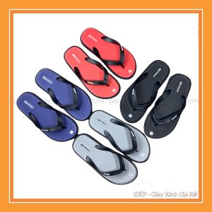 Dép kẹp xỏ ngón Nam Alaska Đúc siêu nhẹ đi mưa chống nước iDÉP- DL056